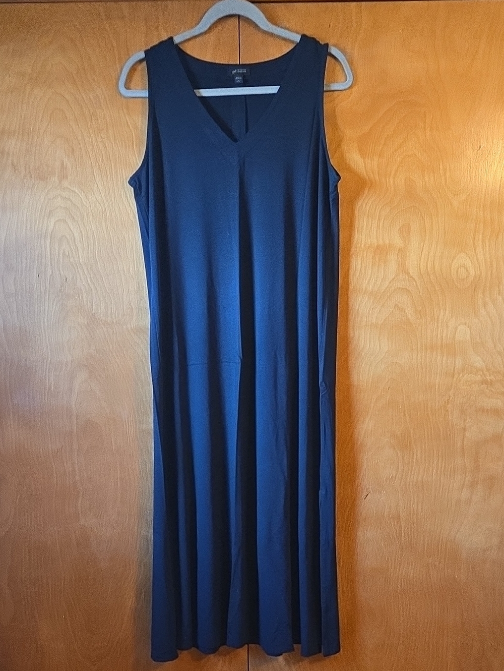J. Jill  Black V-Neck Sleeveless Maxi Dress
